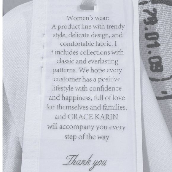 Grace Karin White Sleeveless Wrap V-Neck Asymmetrical Blouse – Size XL - Picture 8 of 9